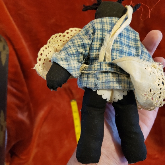 Vintage Black Americana Folk Art Ragdoll - Picture 10 of 10